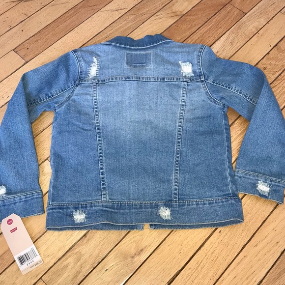 🆕 LEVI’S JEAN JACKET SZ 6 - Picture 3 of 6